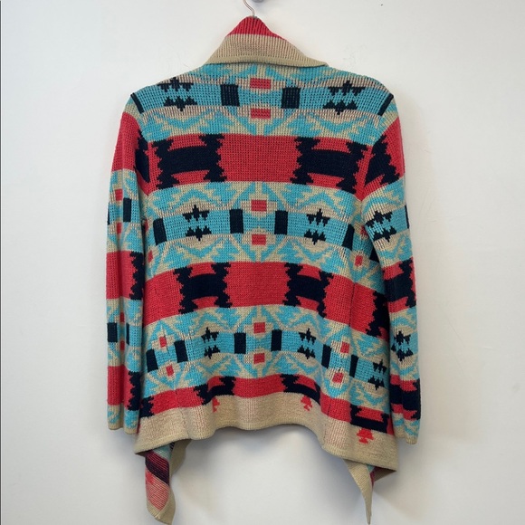 Kate Collection Colorful Geometric Aztec Patterned Women's Sweater Size small - Picture 8 of 14